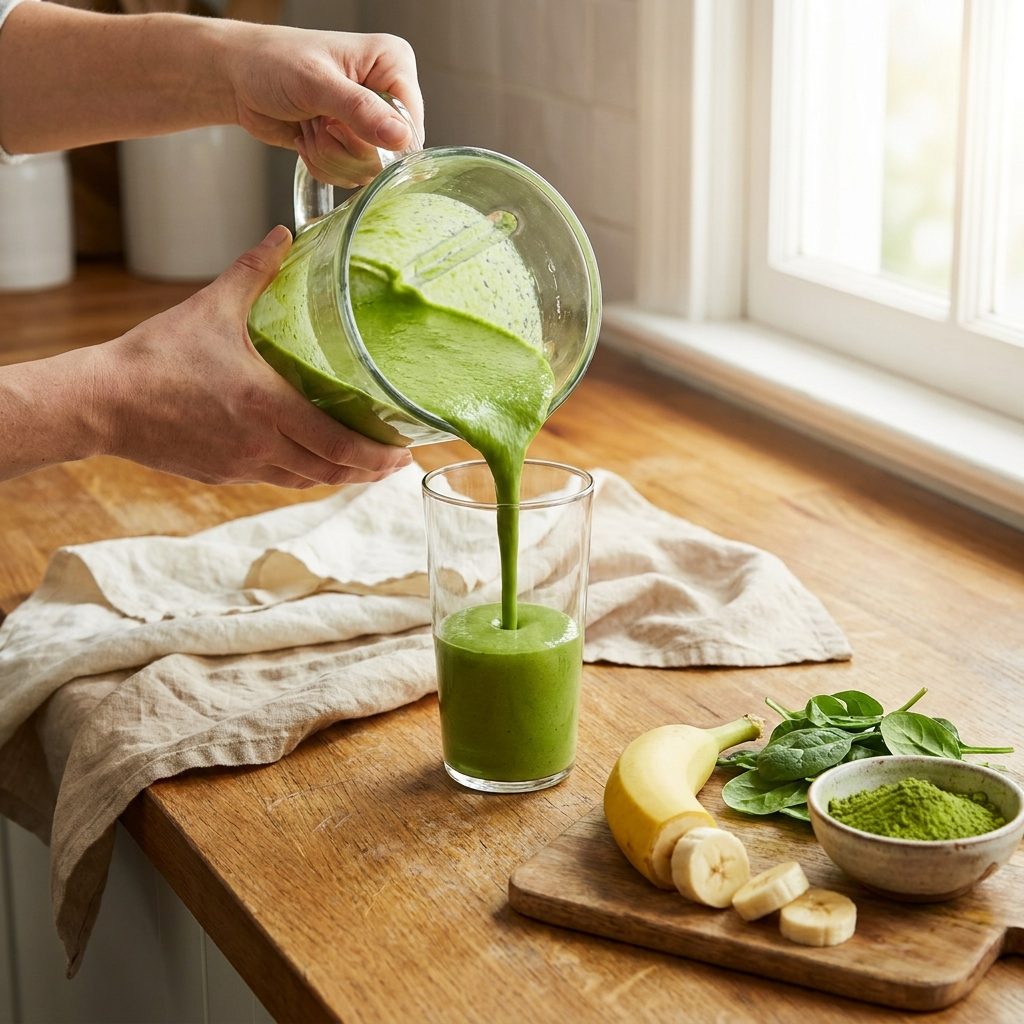 MatchaFlow matcha smoothie